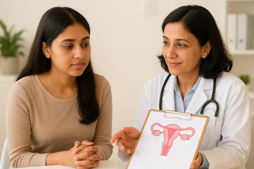 Sex ke baad pet me dard - doctor visit