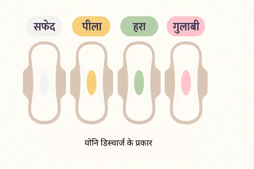 yoni se badbu aana - discharge types